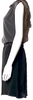 Lanvin PARIS. Black/Grey/Brown Silk Crew Neck Mini Dress