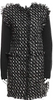 Lanvin PARIS.Gray/Black Wool Tweed Pattern Coat