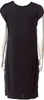 Lanvin PARIS. Black Crew Neck Knee-Length Dress