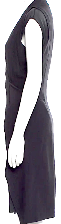 Maison Martin Margiela Paris. JOHN GALLIANO DESIGNER. NEW W/TAG Vintage 2014 Collection Grey Silk/Acetate Blend Knee-Length Dress
