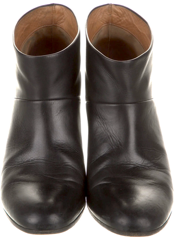 Maison Martin Margiela. MM6. Black/Tan Leather Ankle Boots SZ 7.5