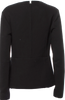 Maison Margiela Paris. Black Wool Blend Snap Front Jacket