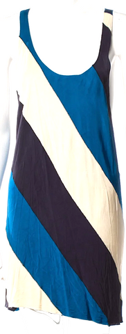 Dolce & Gabbana Italy. D&G Dark Blue PolyTech Fabric Mini Dress