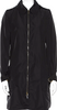 Marni Italy. Black Cotton/Polymaide Coat w/Hood