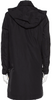 Marni Italy. Black Cotton/Polymaide Coat w/Hood