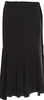 Marni Italy. Black Viscose Blend Knee-Length Skirt