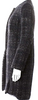Marni ITALY. Grey Wool Tweed Pattern Coat