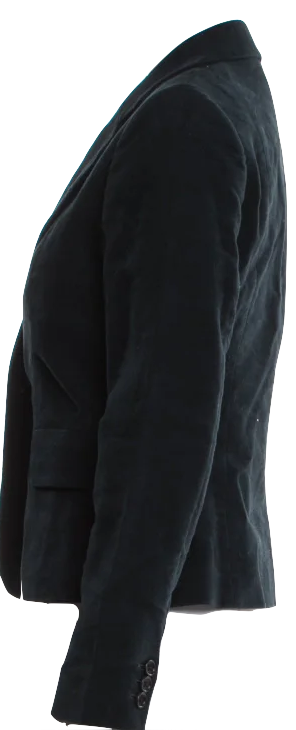 Margaret Howell LONDON. Black Cotton/Cupro Blazer