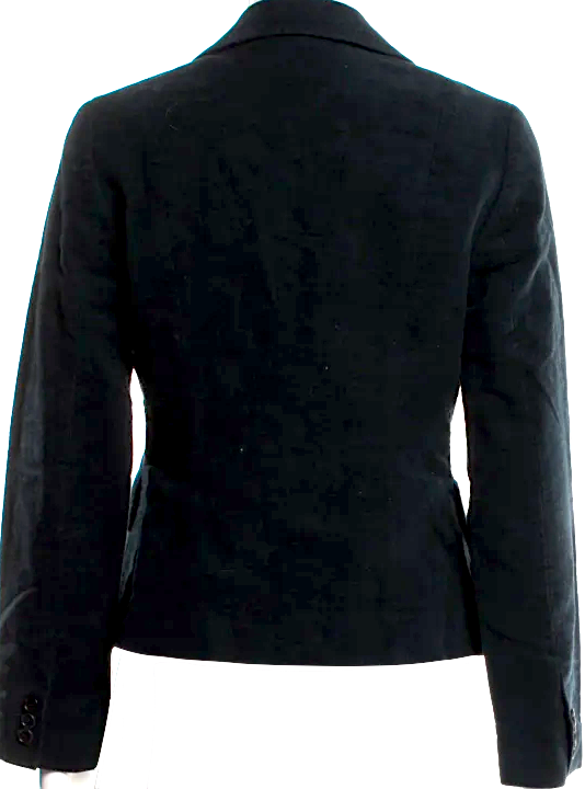 Margaret Howell LONDON. Black Cotton/Cupro Blazer