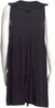 MIU MIU ITALY. Black Viscose Mini Dress From the 2007 Collection