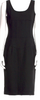 Miu Miu Italy. 2006 Collection Black Virgin Wool/Nylon Blend Vintage Knee-Length Dress