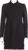 Miu Miu ITALY. Vintage 2010 Collection Black Wool Blend Coat