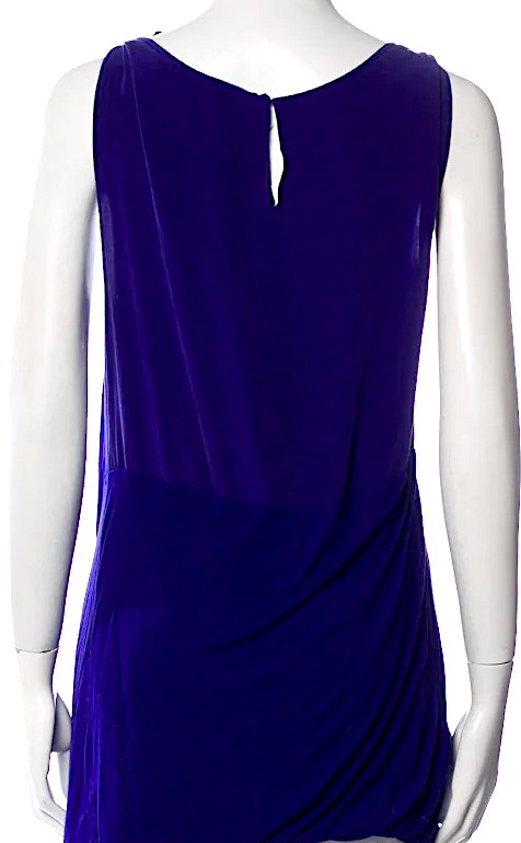 Miu Miu Italy. Vintage Purple 2011 Collection Top