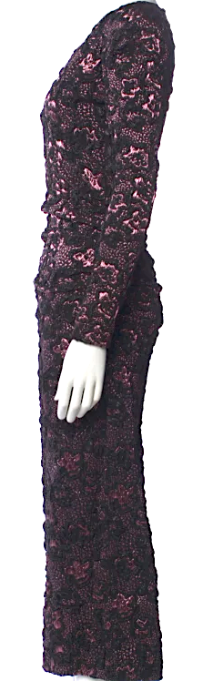 Miu Miu ITALY. 2018 Collection Floral Long Dress