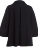 MAX MARA ITALY. Black Virgin Wool Jacket