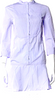 Nina Ricci PARIS. Violet Cotton Mock Neck Mini Shirt Dress