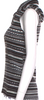 Issey Miyake Japan. Pleats Please. Striped V-Neck Top w/Hood