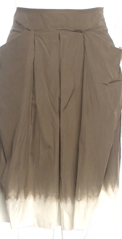 COMME des GARCONS JAPAN. TRICOT. Black Dyed Switching Skirt