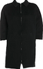 Prada ITALY.  2016 COLLECTION. Black Virgin Wool Coat
