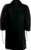 Prada ITALY.  2016 COLLECTION. Black Virgin Wool Coat
