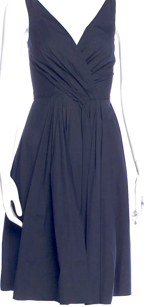 PRADA Italy. Vintage 2006 Collection Blue Midi Length Dress