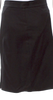Prada Italy. Black Cotton Blend 2000s Collection Knee-Length Skirt