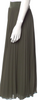 Proenza Schouler NY. Pleats Striped Midi Length Skirt