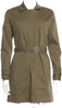 Proenza Schouler NY. Khaki Green Mini Dress