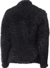 Proenza Schouler NY. Black Faux Fur Pile Jacket