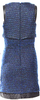 Proenza Schouler NY. Blue Wool Blend Tweed Pattern Mini Dress