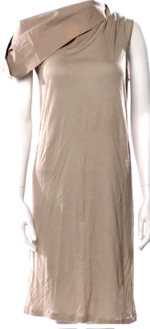 Ann Demeulemeester Belgium. White Cotton Long Sleeve Button-Up Top