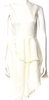 Simone Rocha UK. Neutrals Rayon Blend Layer Dress