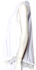 Simone Rocha UK. White Crew Neck Sleeveless Top