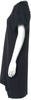 Simone Rocha UK. Black PolyTech Pearls Neck Embellishment Knee-Length Dress