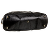YVES SAINT LAURENT PARIS. Black Leather Vintage Shoulder Bag / Tote Bag