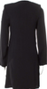 Sonia Rykiel Paris. Vintage Black Viscose/Acetate Mini Dress