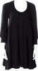 Sonia Rykiel Paris. Black Wool Vintage Mini Dress