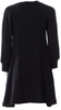 Sonia Rykiel Paris. Black Wool Vintage Mini Dress