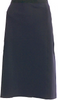 The Row NY.Midnite BlueLuxury Minimalism Nylon Knee-Length Skirt