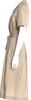 Tomas Maier (OLD BOTTEGA) Neutrals Cotton Midi Length Shirt Dress