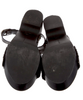 Tomas Maier (Old Bottega) Italy. Black Leather Sandals Size: 39, US 9