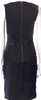 Tomas Maier (OLD BOTTEGA) Midnight Blue Cut-Out Accent Cotton/Elastane Shift Dress