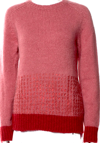 Rick Owens Paris. Beige Long Sleeve Oversized Draped Cashmere Sweater