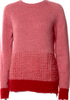 Tomas Maier (Bottega Veneta Designer) Pink Alpaca Crew Neck Sweater