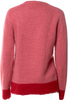 Tomas Maier (Bottega Veneta Designer) Pink Alpaca Crew Neck Sweater