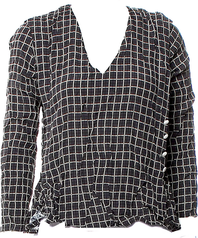 Mackage Montreal. Black Leather Long Sleeve Full Zip Collared Short Jacket