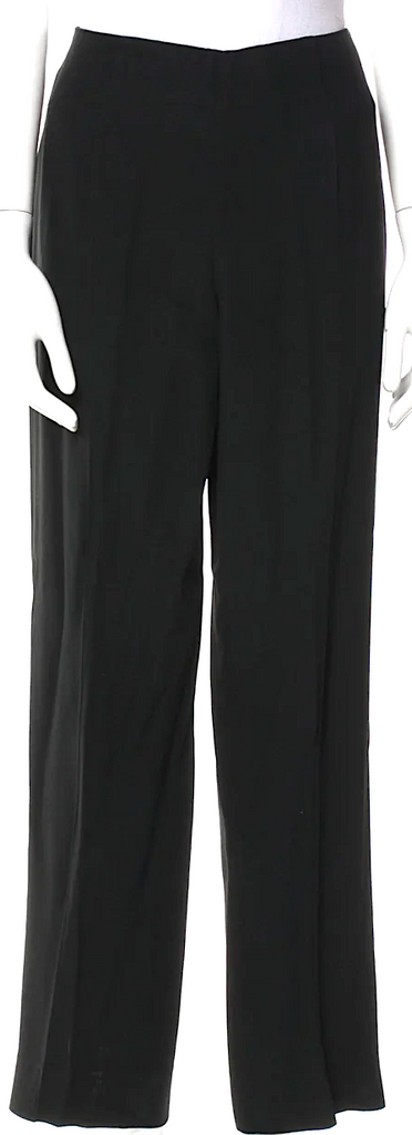 Dirk Bikkembergs Belgium. Black Viscose Blend Chain-Link Accents Pantsuit (Also Sold Separately)