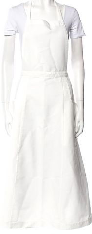 COMME des GARCONS JAPAN. Navy Floral Printed Semi-Sheer Skirt