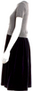 Comme des Garçons SHIRT. JAPAN. Black Wool Knee-Length Dress