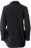 Comme des Garçons Comme des GarçonsJapan. Black Ruffle Embellishment Long Sleeve Button-Up Top